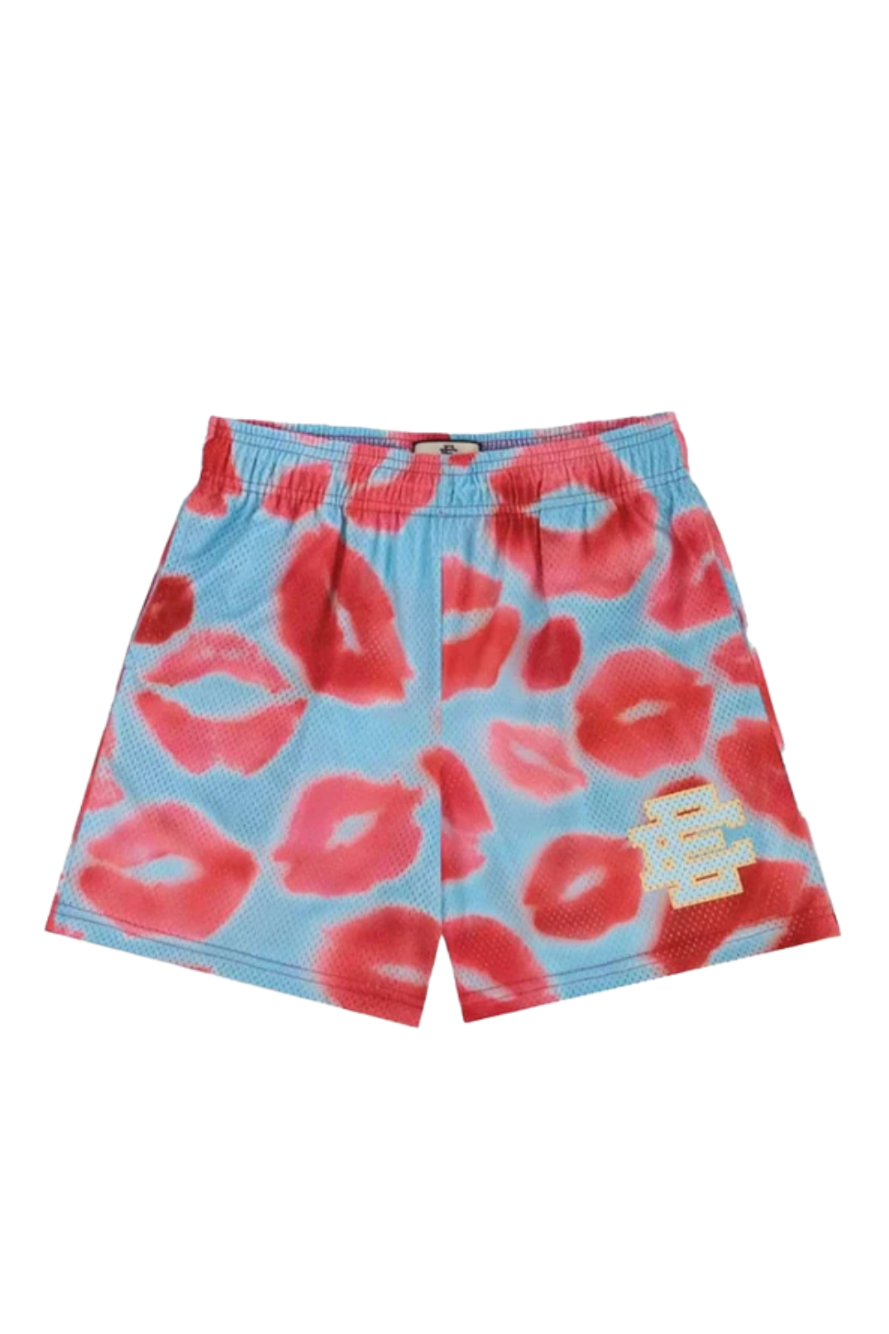 EE Kiss Lipstick Mesh Shorts