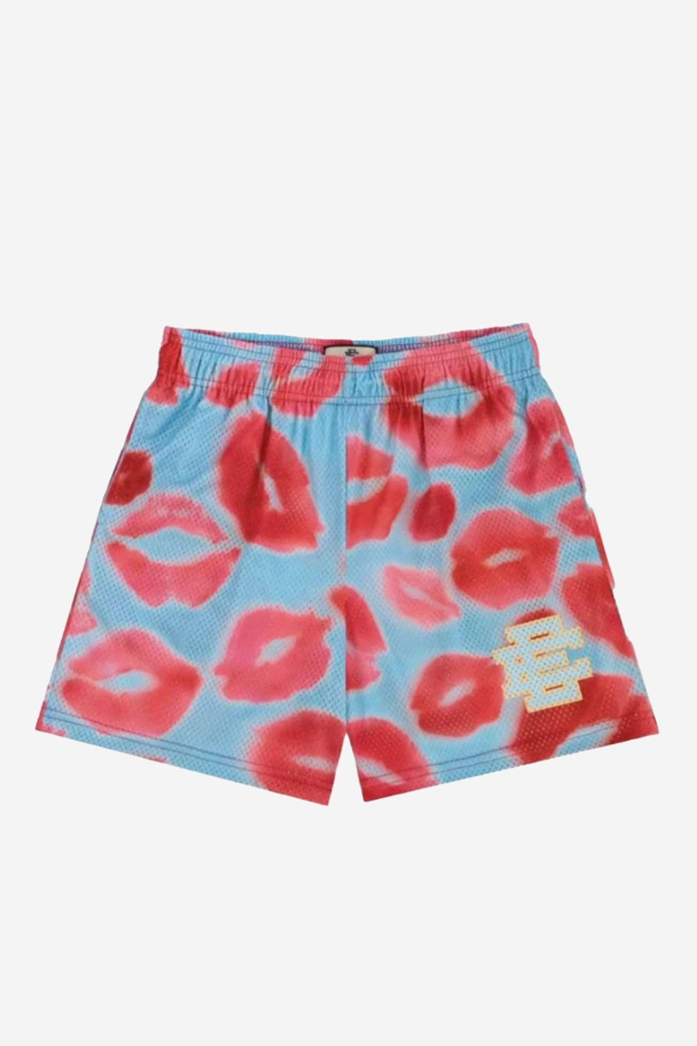 EE Kiss Lipstick Mesh Shorts