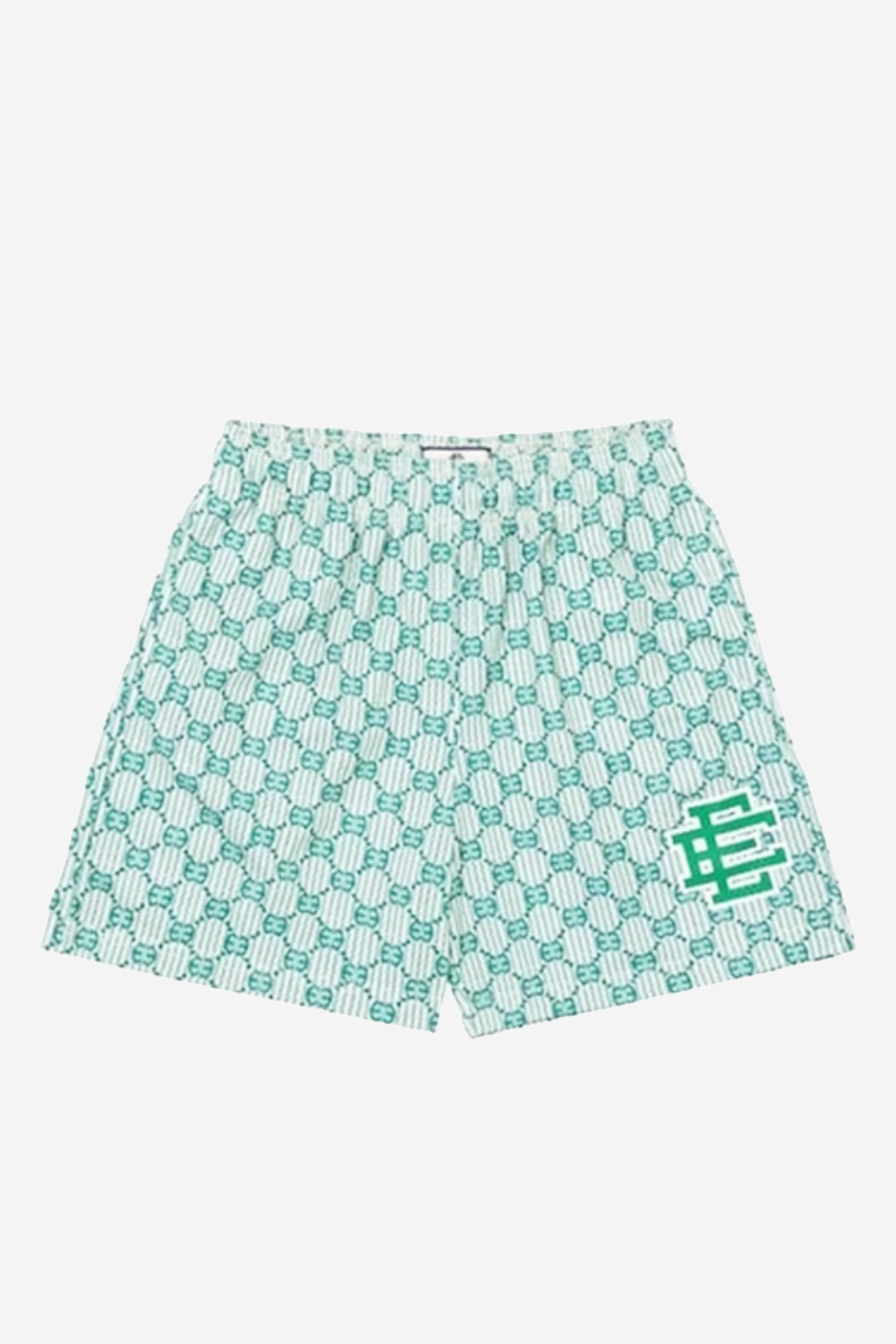 EE Grid Print Mesh Shorts