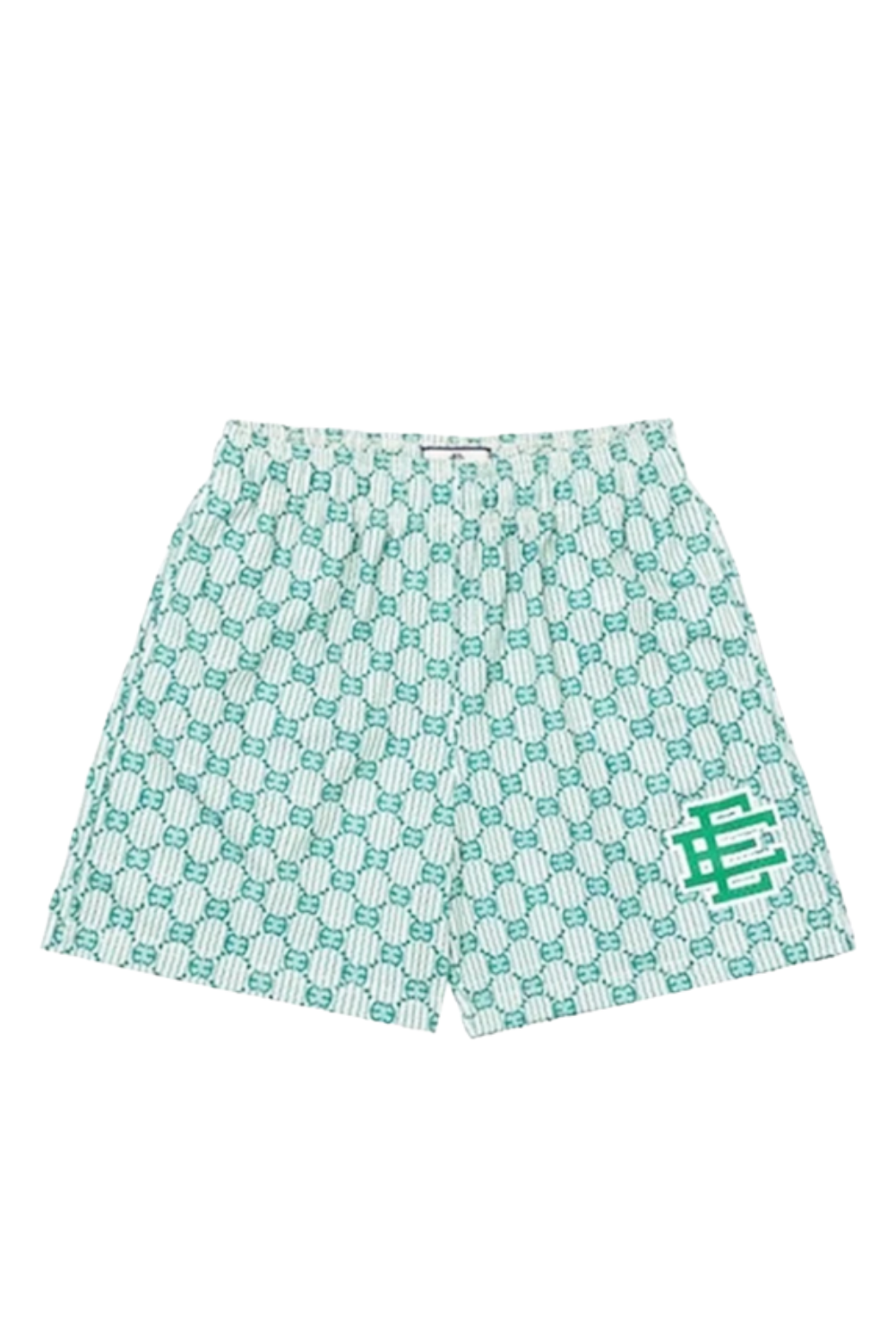EE Grid Print Mesh Shorts