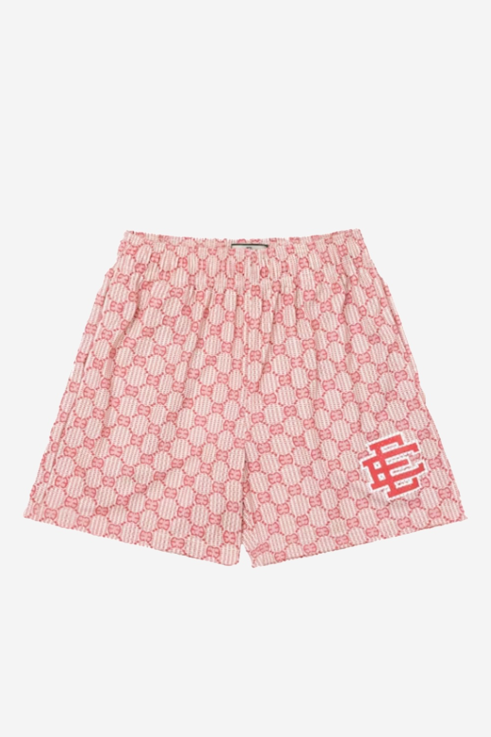 EE Grid Print Mesh Shorts