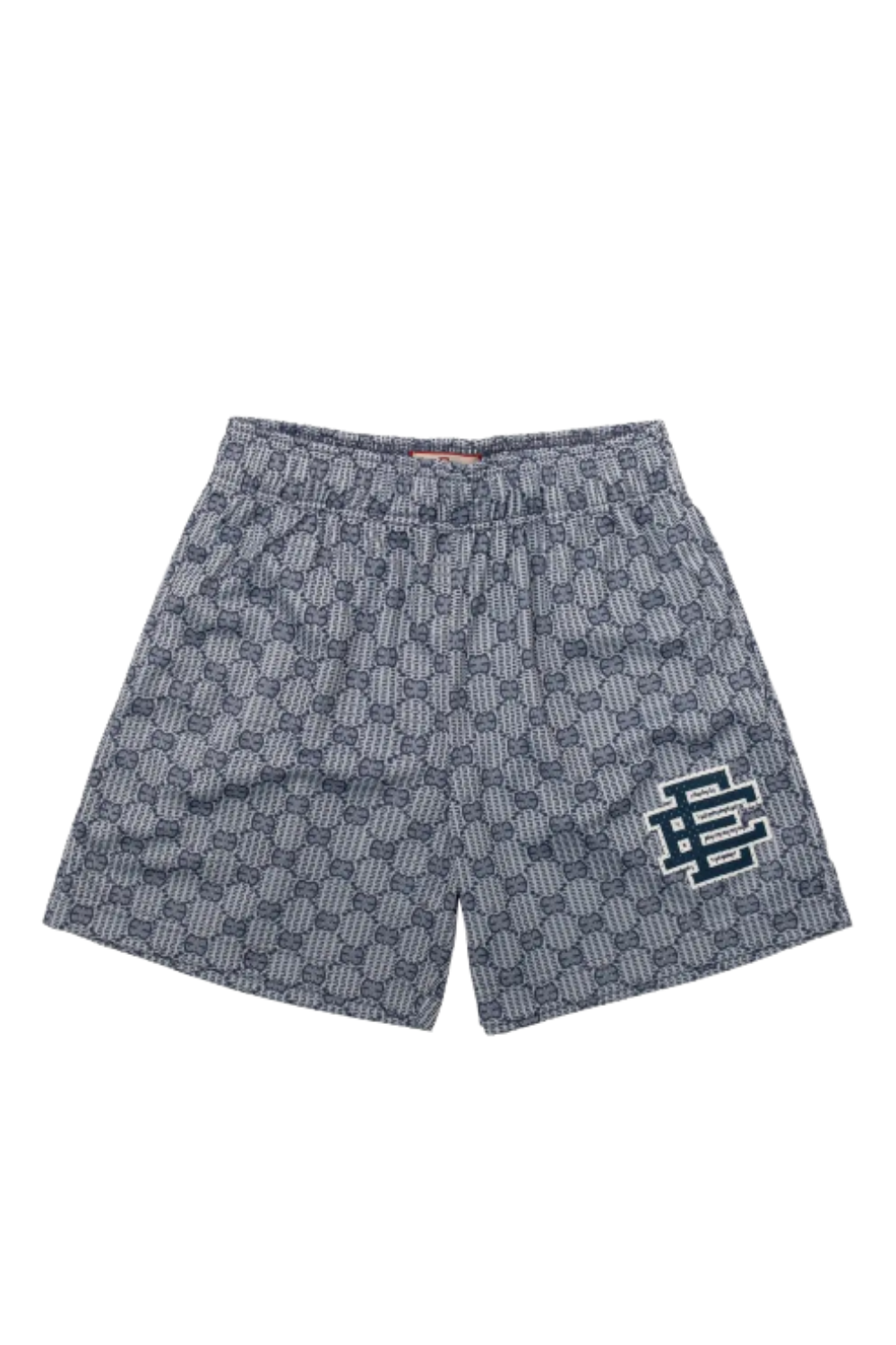 EE Grid Print Mesh Shorts