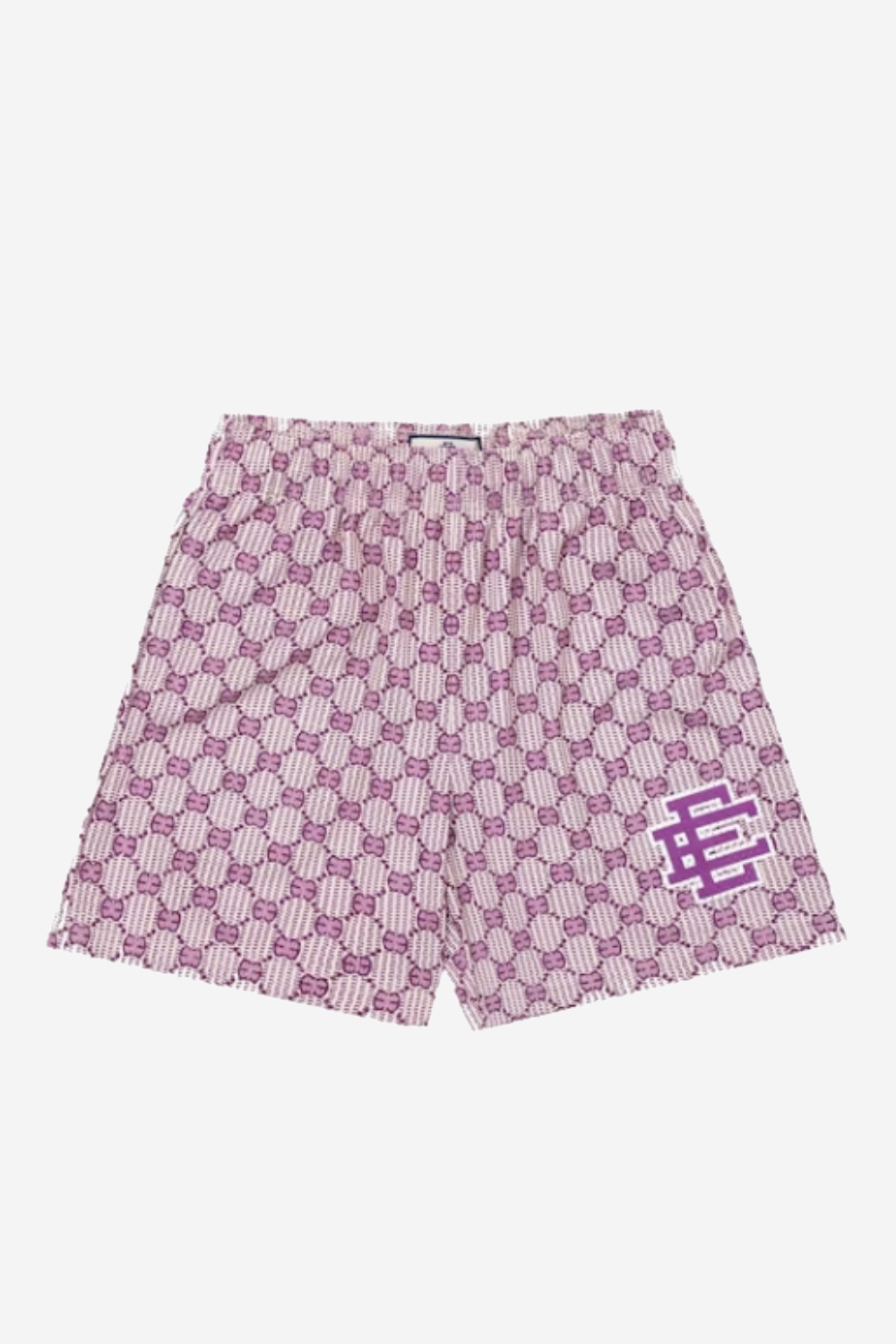 EE Grid Print Mesh Shorts