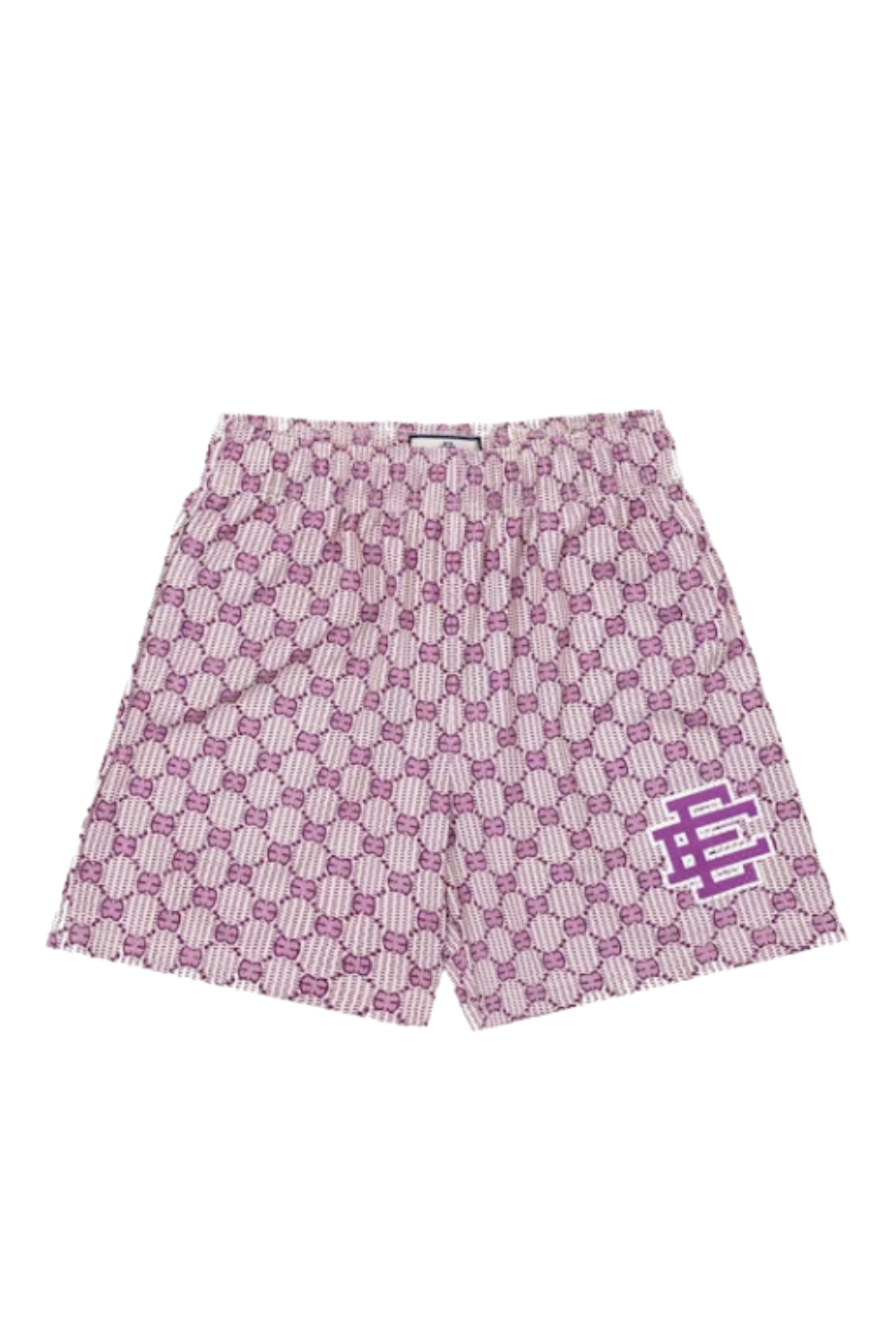 EE Grid Print Mesh Shorts