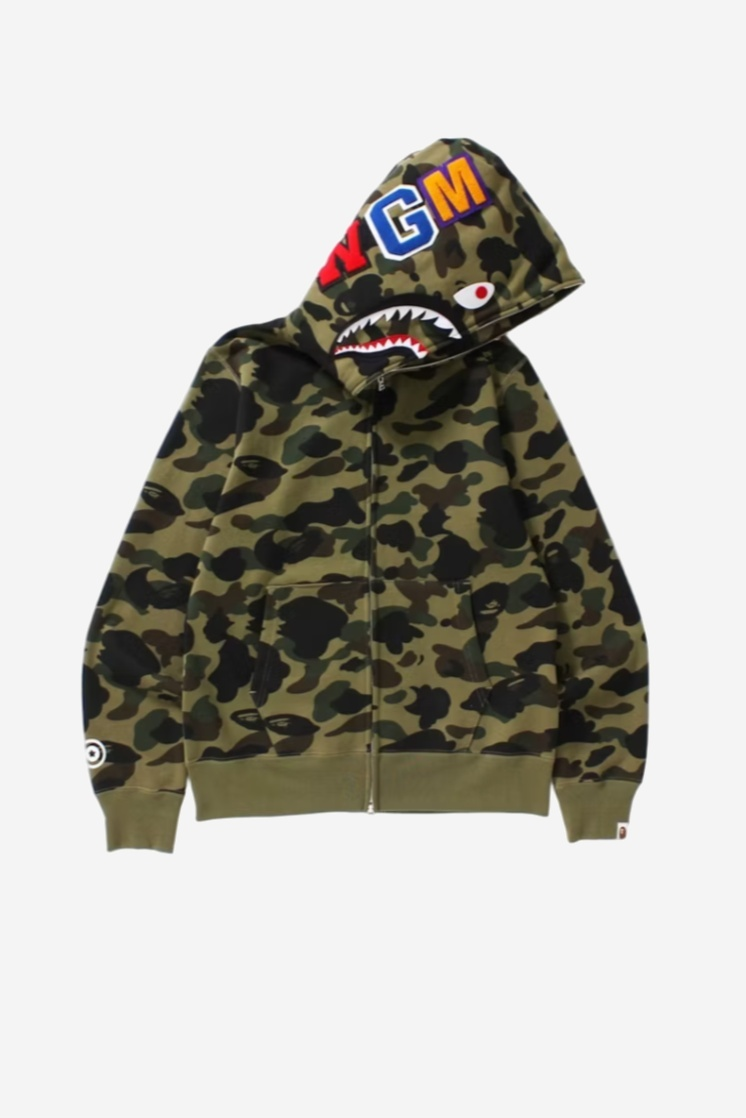 Ape Shark Zip Hoodie