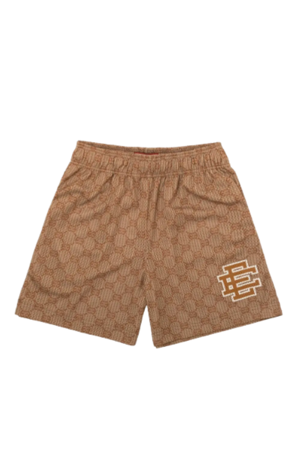 EE Grid Print Mesh Shorts
