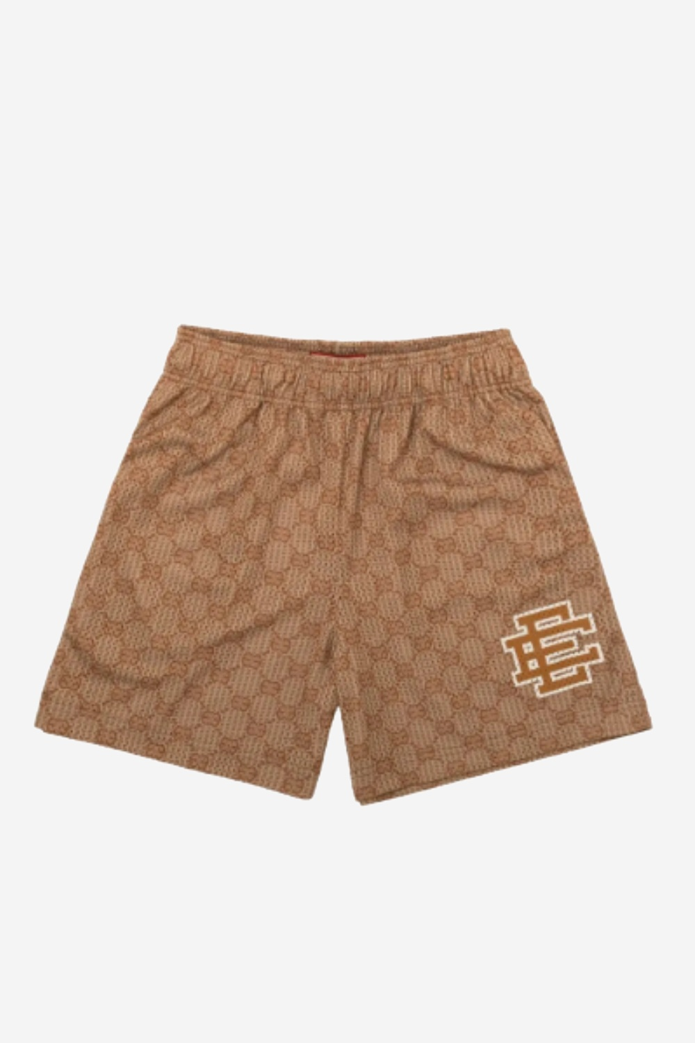 EE Grid Print Mesh Shorts