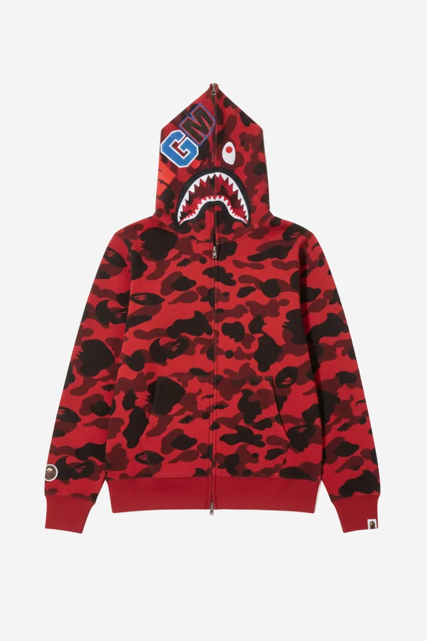 Ape Shark Zip Hoodie
