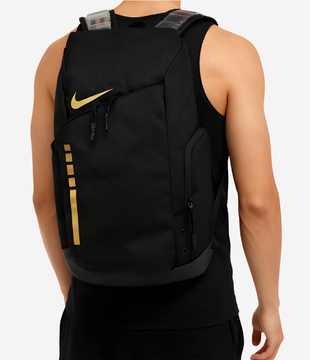 Elite Backpack Black Gold