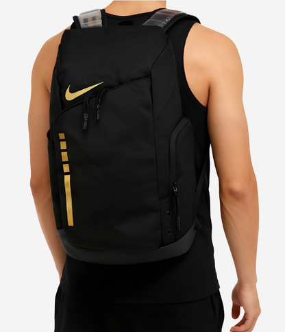 Elite Backpack Black Gold